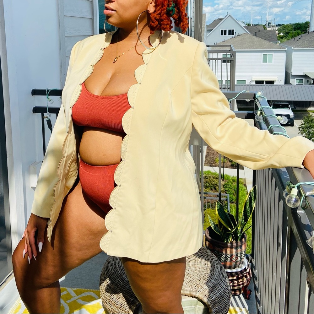 Women’s vintage  beige 3 Piece Suit